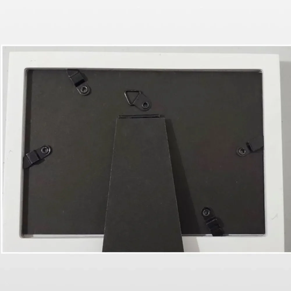 New Latina White 4X6 Picture Frame